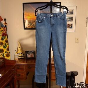 Gloria Vanderbilt Women's Straight Leg Blue Jeans
